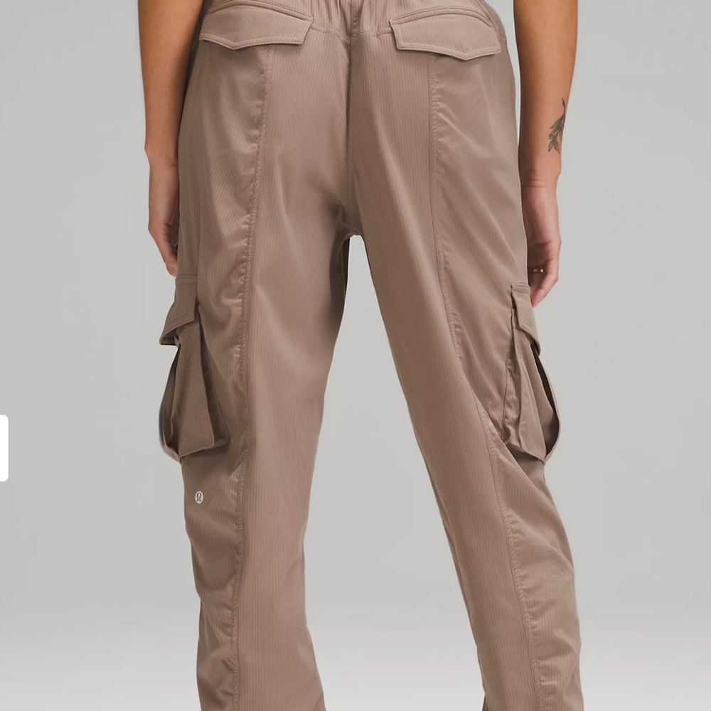 lululemon athletica Taupe Cargo Track Joggers - Picture 3 of 5
